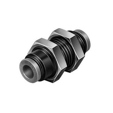 Festo Raccordo dritto passaparete con innesti rapidi 6 mm